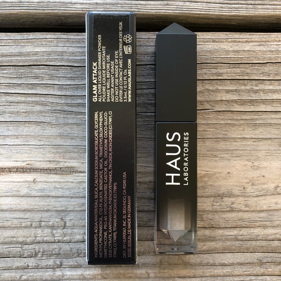 HAUS LABORATORIES Glam Attack Liquid Shimmer Powder in Flash - Picture 4 of 7